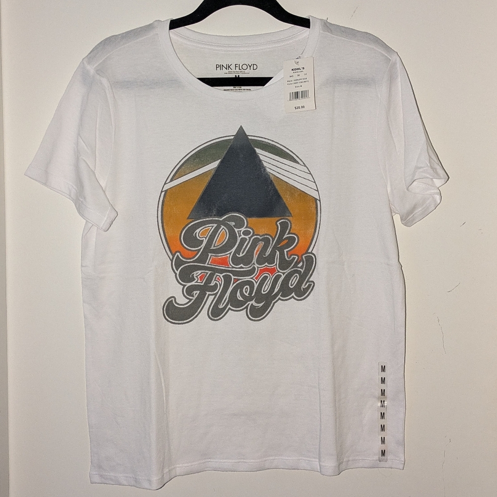 Pink Floyd White T-shirt NWT